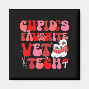 Vet Tech Valentines Day Veterinary Vet Student Vet Magnet