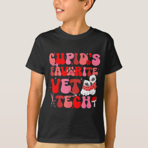 Vet Tech Valentines Day Veterinary Vet Student Vet T-Shirt