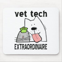 vet tech vet tech gifts vet tech gear veterinary t mouse pad
