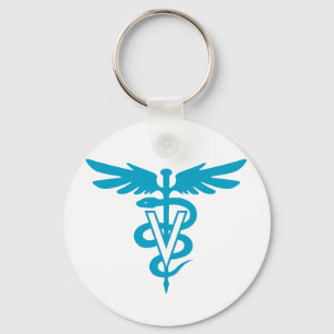 Vet Tech - Veterinary Symbol Keychain