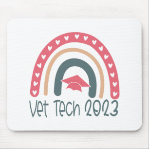 Vet Tech Veterinary Technician Graduation Gift  Mouse Pad