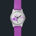 vet tech watch purple<br><div class="desc">by vettechstuff.com</div>