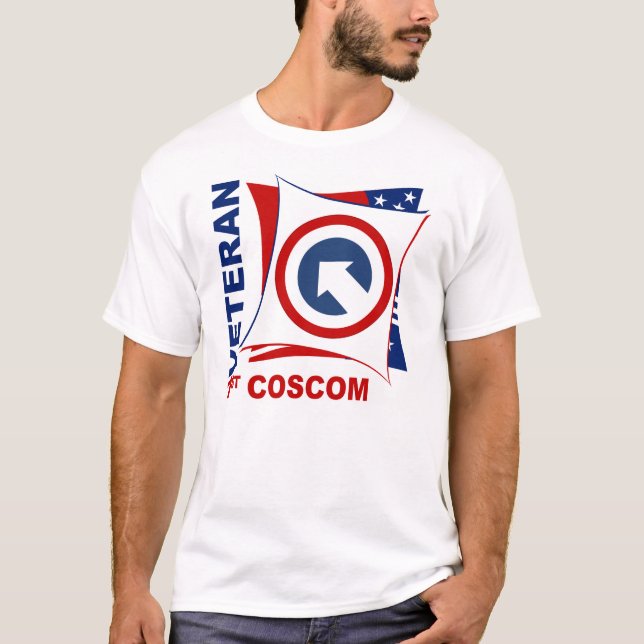 Veteran - 1st COSCOM T-Shirt (Front)