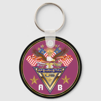 Veteran All Afghanistan New View notes please Keychain