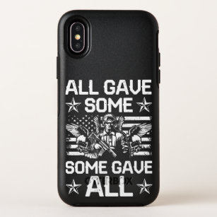 Veteran All gave some some gave all Veteran life 8 OtterBox Symmetry iPhone XS Case