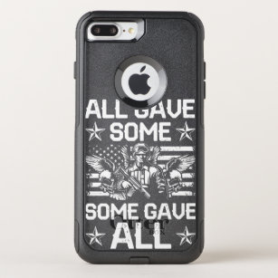Veteran All gave some some gave all Veteran life 8 OtterBox Commuter iPhone 8 Plus/7 Plus Case