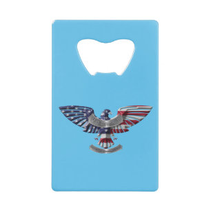 Veteran American Eagle “Proud To Have Served” Credit Card Bottle Opener