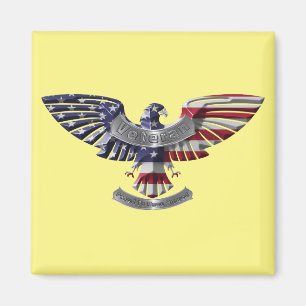 Veteran American Eagle “Proud To Have Served” Magnet