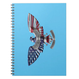 Veteran American Eagle “Proud To Have Served” Notebook