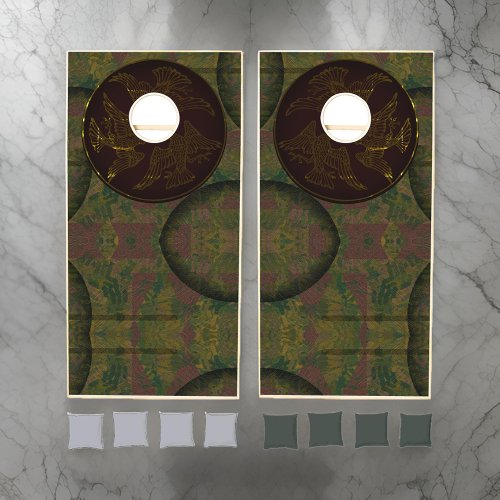 Veteran Army Military Green Social Sport  Cornhole Cornhole Set