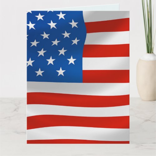 VETERAN BIRTHDAY USA FLAG PATRIOTIC BIRTHDAY CARDS