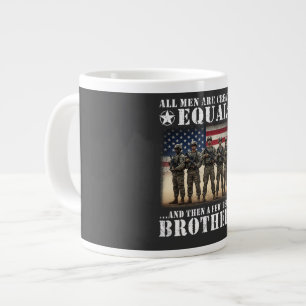Veteran Brothers Military Brotherhood Patriotic Giant Coffee Mug