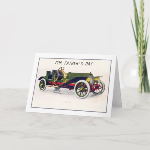 Veteran car card