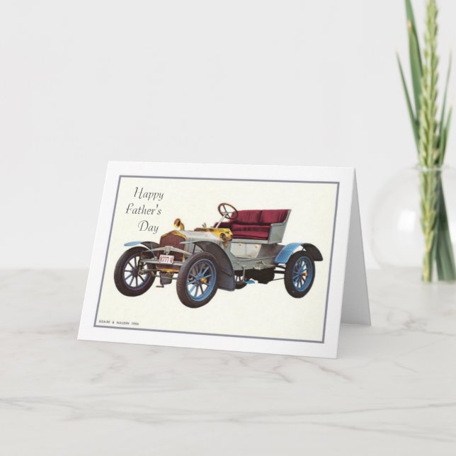 Veteran car card (Front)