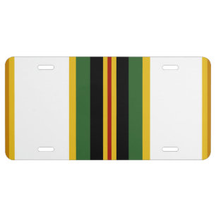 Veteran Cold War Victory Ribbon License Plate