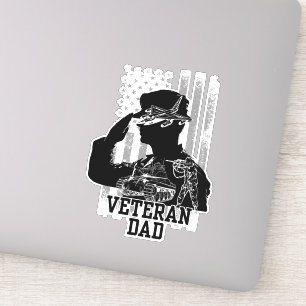 Veteran Dad Sticker