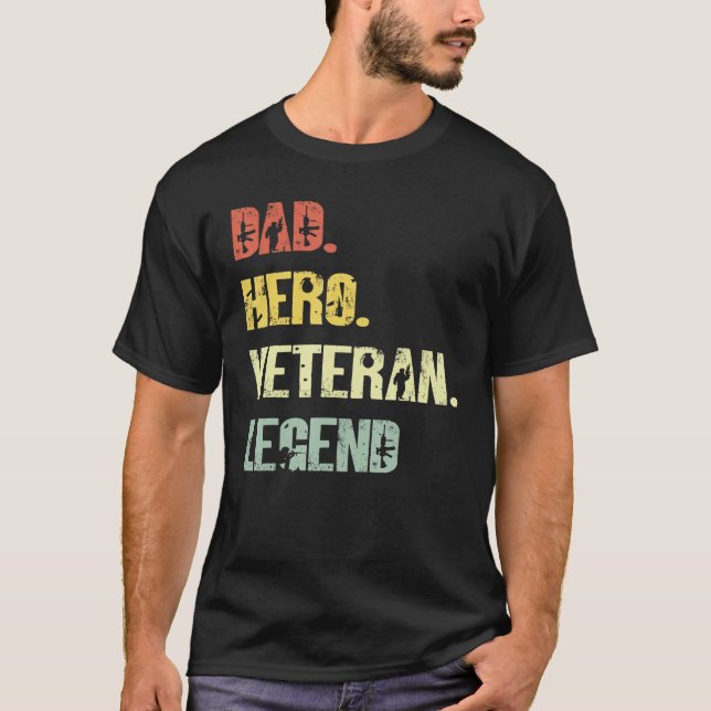 Veteran Dad T-Shirt (Front)