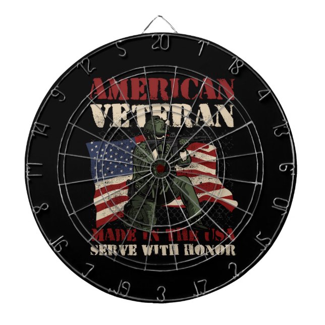 Veteran Dart Board (Front)