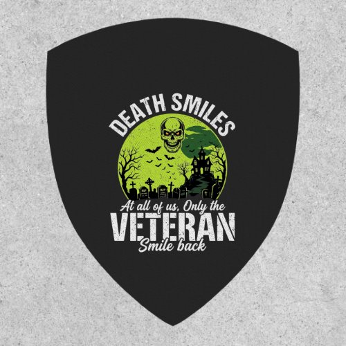 Veteran Death Smiles Halloween Design_1 Patch