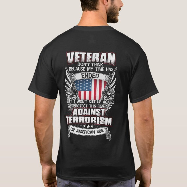 Veteran Designs For T-Shirt Sublimation (Back)