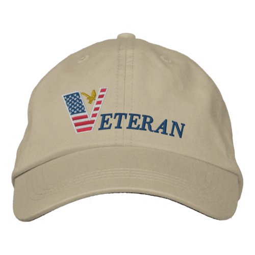 Veteran Embroidered Cap
