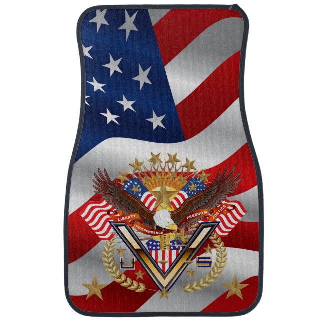 Veteran Family Car Mats Full Set (Front) (set of 2 (Front)