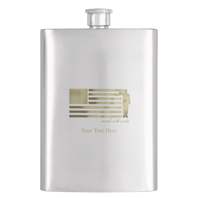 Veteran Flask (Front)