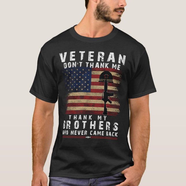 Veteran Freedom isn't free, "Thank you for your se T-Shirt (Front)