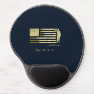 Veteran Gel Mouse Pad