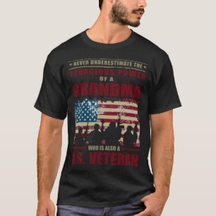 Veteran GRANDMA adventure horse  T-Shirt