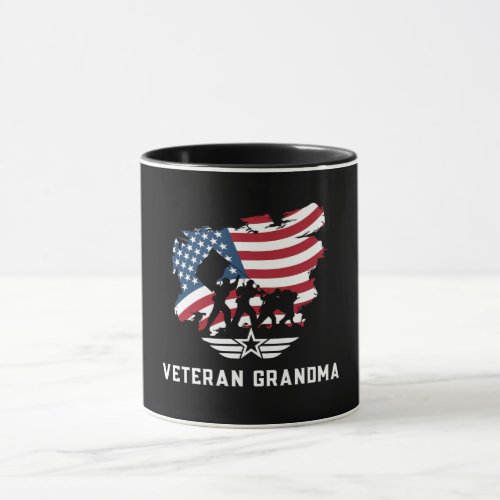 Veteran Grandma Mug