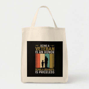 Veteran Grandpa  Tote Bag