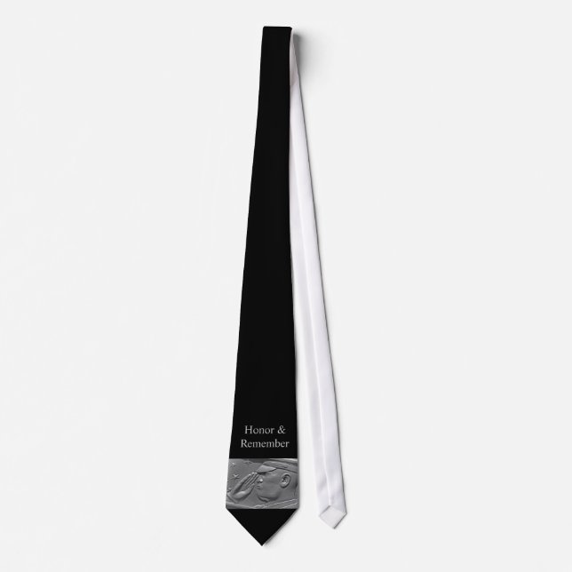 Veteran Hero and Military Salute Tie (Front)