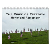 Veteran Hero Military Honor Calendar