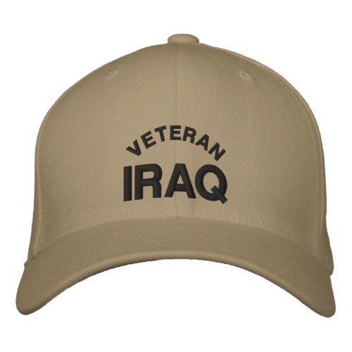 Veteran_Iraq Embroidered Baseball Hat
