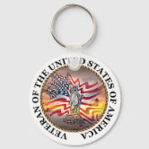 Patriotic or Veteran Pick one View Artist Comments Keychain