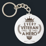 veteran keychains<br><div class="desc">every veteran is a hero</div>