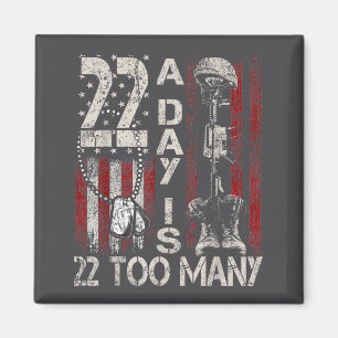 Veteran Lives Suicide Awareness Ptsd Veteran 22 Da Magnet