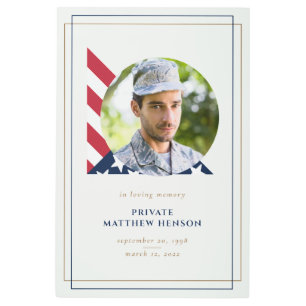 Veteran Memorial Photo Metal Print