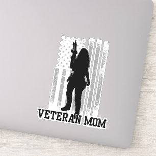 Veteran Mom Sticker