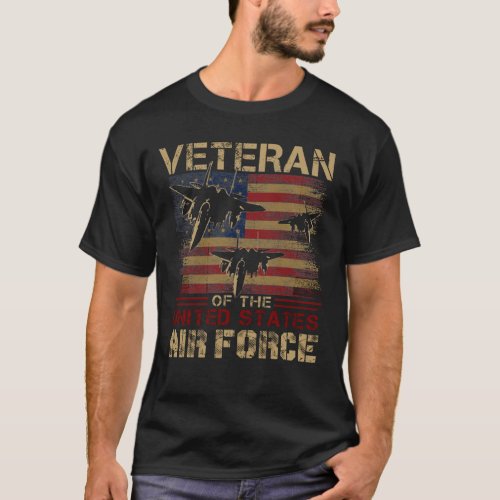 Veteran of the United States US Air Force t_shirt 