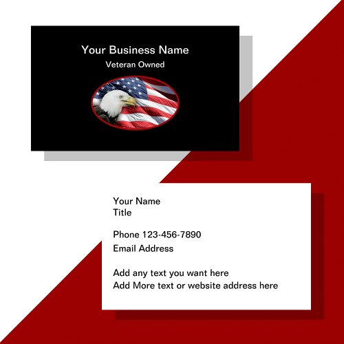 Veteran Owned Small Business Cards
