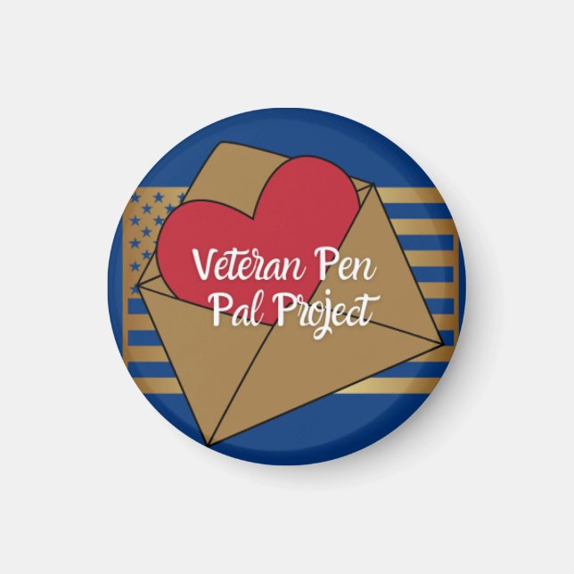 Veteran Pen Pal Magnet (Front)