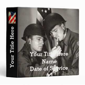 Veteran Photo Album (Personalized) Binder