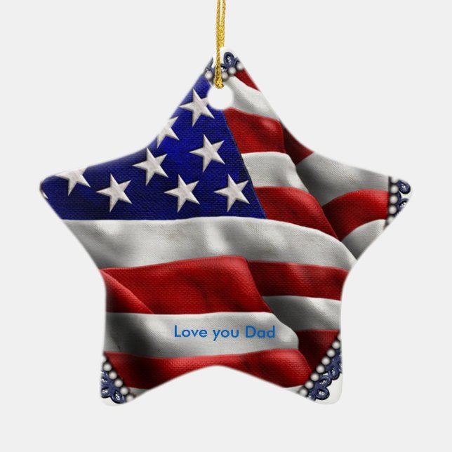 Veteran Products Ceramic Ornament (Front)