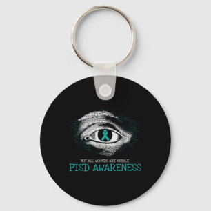 Veteran Ptsd Awareness Suicide Prevention Military Keychain