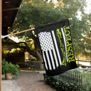Veteran Respect House Flag