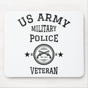 Veteran Retired Police Officer Mouse Pad