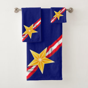 Veteran Star Bath Towel Set
