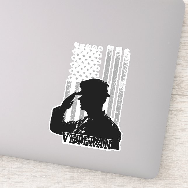 Veteran Sticker (Detail)